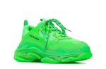 Balenciaga Triple S Clear Sole "Fluo Green"