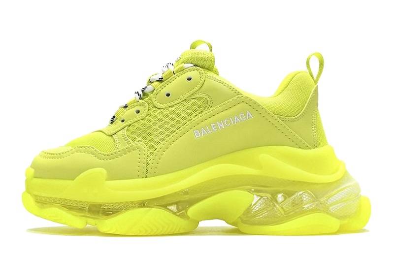 Balenciaga Triple S Clear Sole “Fluo”