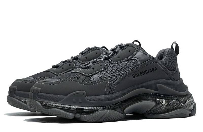 Balenciaga Triple S Clear Sole &Quot;Dark Grey&Quot;