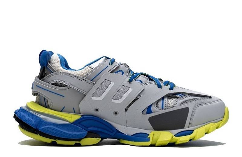 Balenciaga Tess S. &Quot;Grey Blue Yellow&Quot;