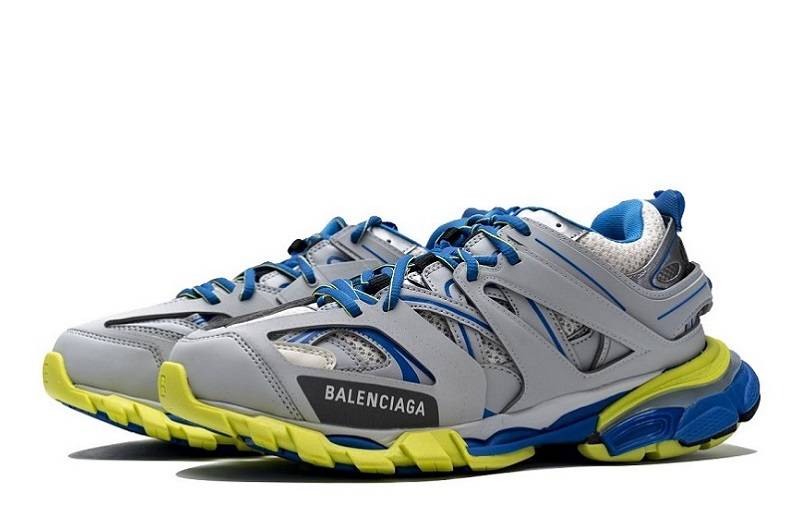 Balenciaga Tess S. &Quot;Grey Blue Yellow&Quot;