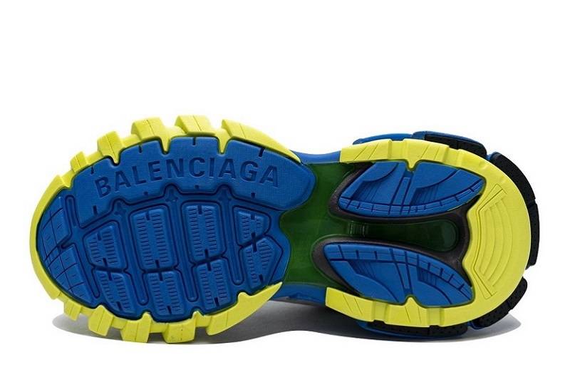 Balenciaga Tess S. &Quot;Grey Blue Yellow&Quot;