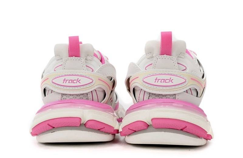 Balenciaga Track Sneaker &Quot;White Fluo Pink&Quot;