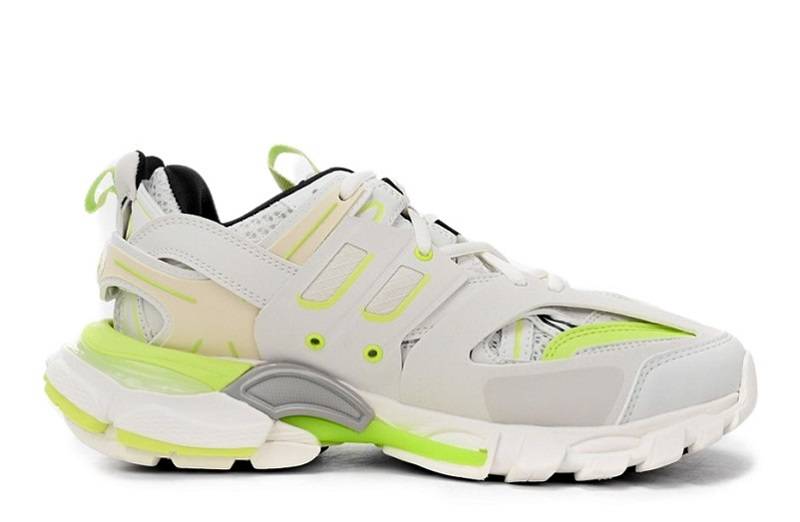 Balenciaga Track Worn Out In &Quot;White Fluo Yellow&Quot;