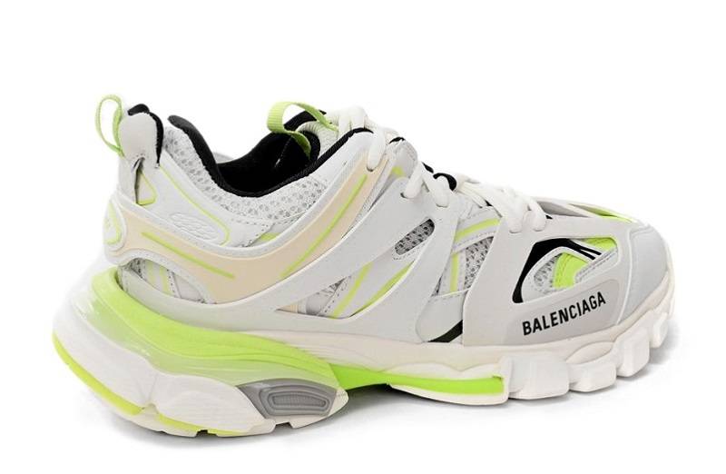 Balenciaga Track Worn Out In &Quot;White Fluo Yellow&Quot;