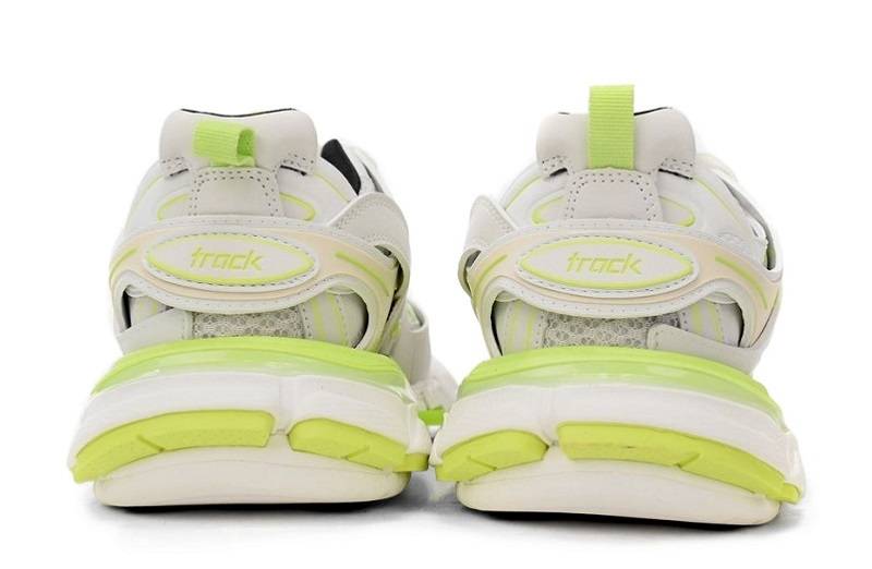 Balenciaga Track Worn Out In &Quot;White Fluo Yellow&Quot;