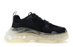 Balenciaga Triple S Clear Sole "Black Crystal"