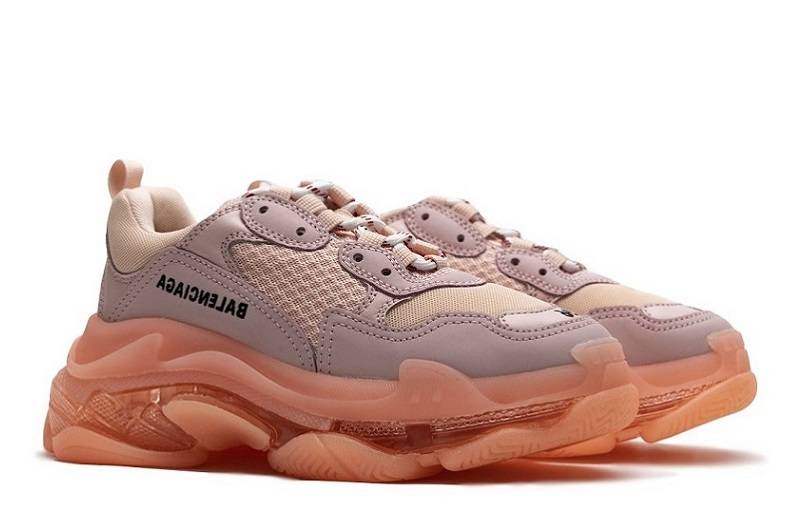 Balenciaga Triple S Clear Sole &Quot;Pink&Quot;