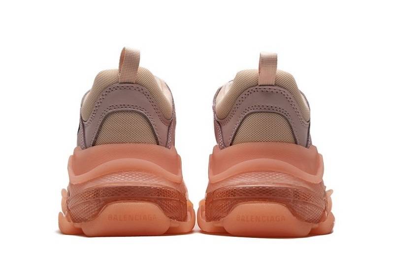 Balenciaga Triple S Clear Sole &Quot;Pink&Quot;