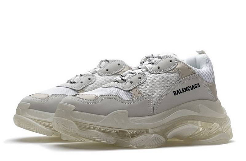 Balenciaga Triple S Clear Sole &Quot;White&Quot;