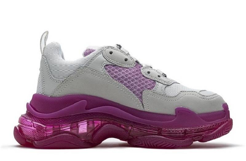 Balenciaga Triple S Clear Sole &Quot;White Pink&Quot;