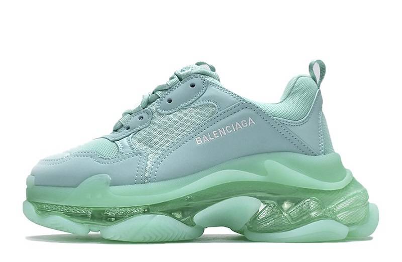 Balenciaga Triple S Clear Sole “Light Green”