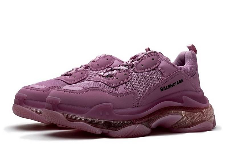 Balenciaga Triple S Clear Sole &Quot;Pink&Quot;