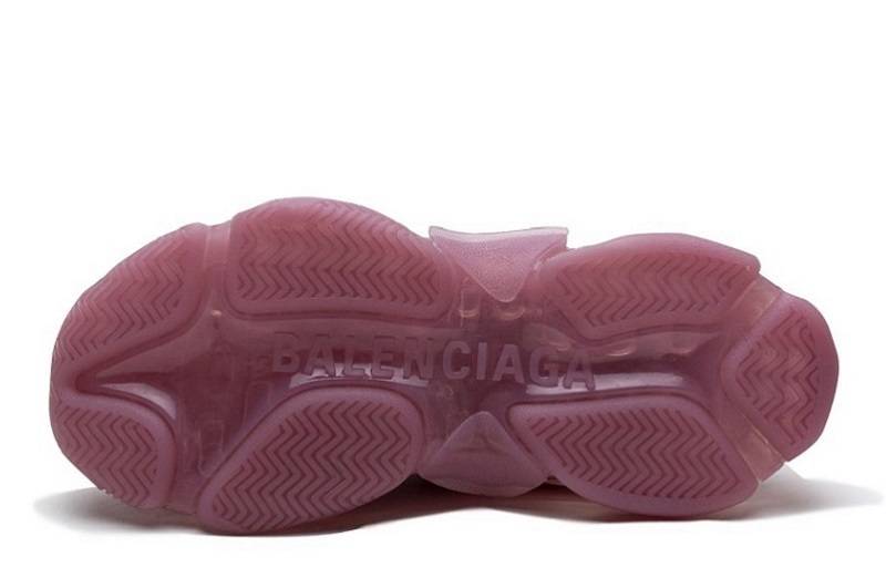 Balenciaga Triple S Clear Sole &Quot;Pink&Quot;