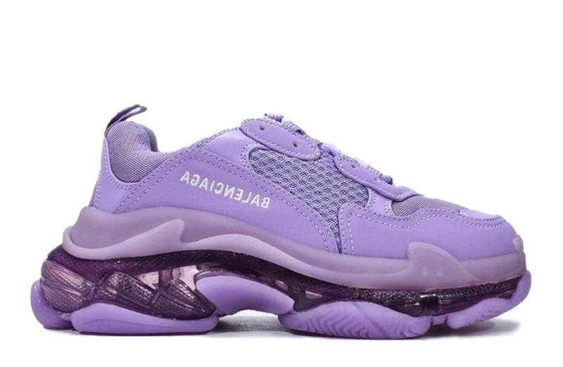 Balenciaga Triple S Clear Sole &Quot;Purple&Quot;