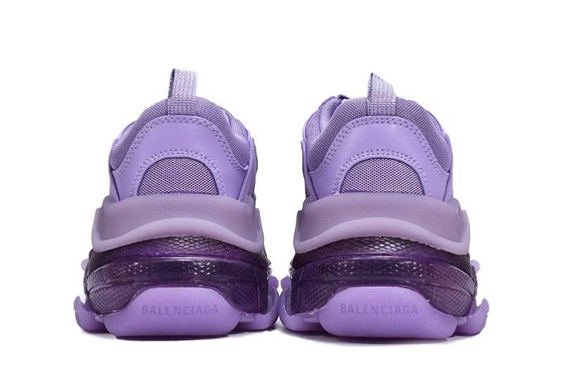 Balenciaga Triple S Clear Sole &Quot;Purple&Quot;