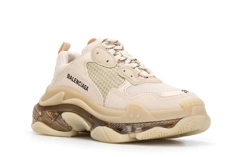 Balenciaga Triple S Clear Sole “Beige”