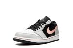 Air Jordan 1 Low "Grey Fog Bleached Coral"