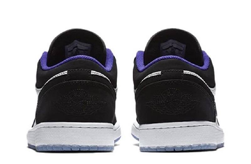 Air Jordan 1 Retro Low &Quot;White Black Dark Concord&Quot;