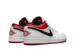 Air Jordan 1 Low "White University Red"