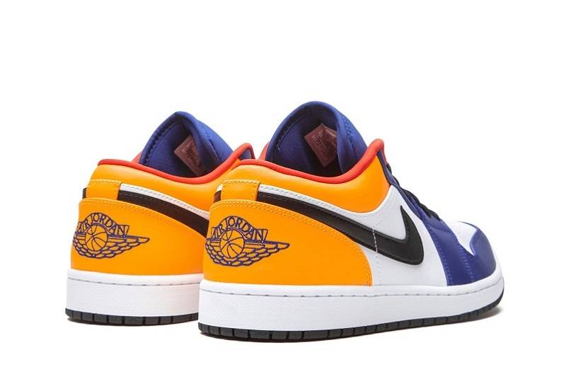 Jordan 1 &Quot;Deep Royal/Yellow&Quot; Low