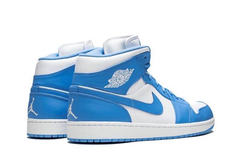 Air Jordan 1 Mid &Quot;Unc&Quot;