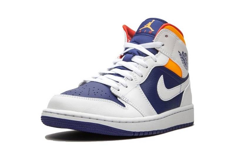 Air Jordan 1 &Quot;Royal Blue/Laser Orange&Quot; Mid