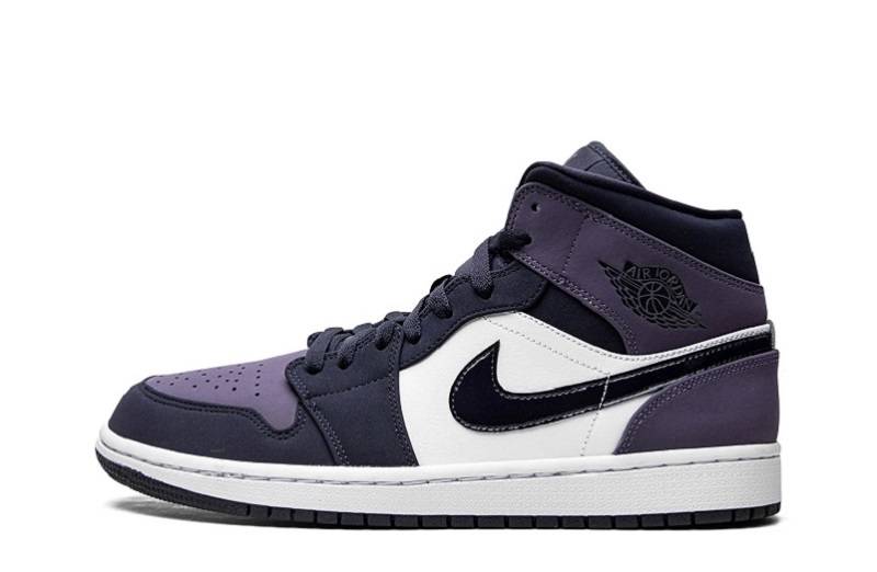 Air Jordan 1 Mid "Obsidian Sanded Purple"