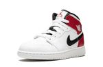 Jordan 1 "White Black Gym Red" Mid