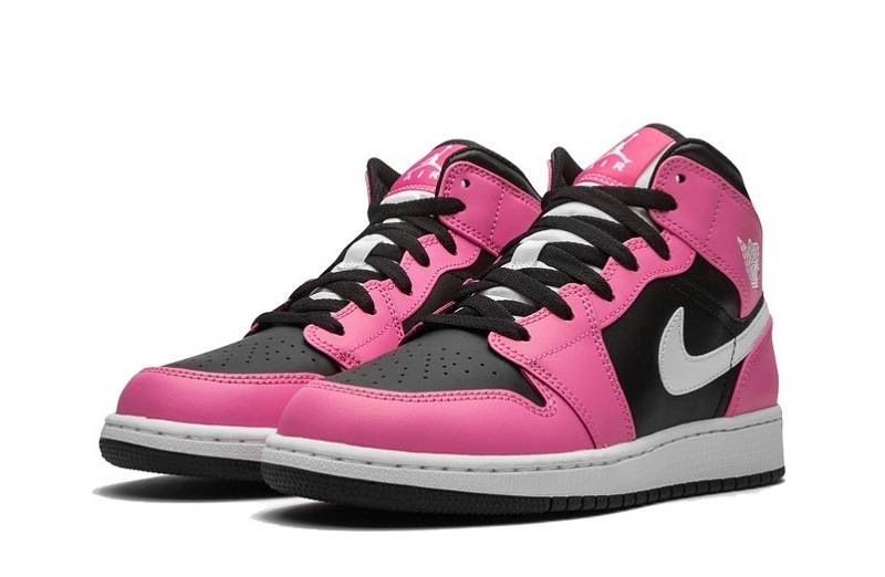 Jordans 1 “Pinksicle” Mid Gs