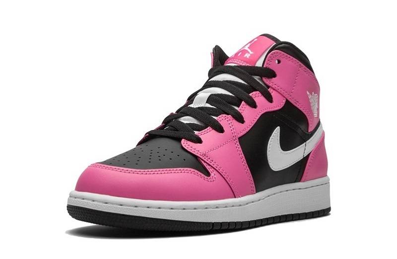 Jordans 1 “Pinksicle” Mid Gs