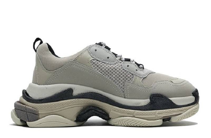 Balenciaga Triple S &Quot;Silvery&Quot;