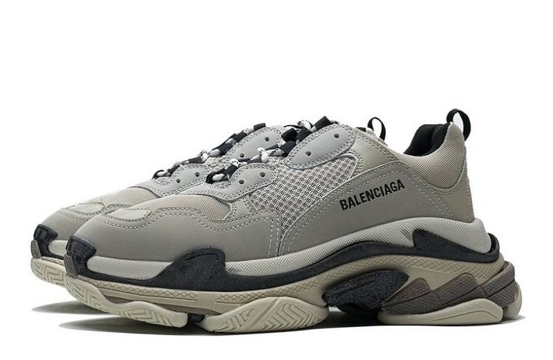 Balenciaga Triple S &Quot;Silvery&Quot;