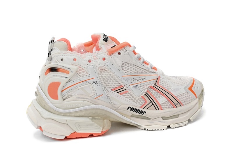 Balenciaga Runner &Quot;White Orange&Quot;