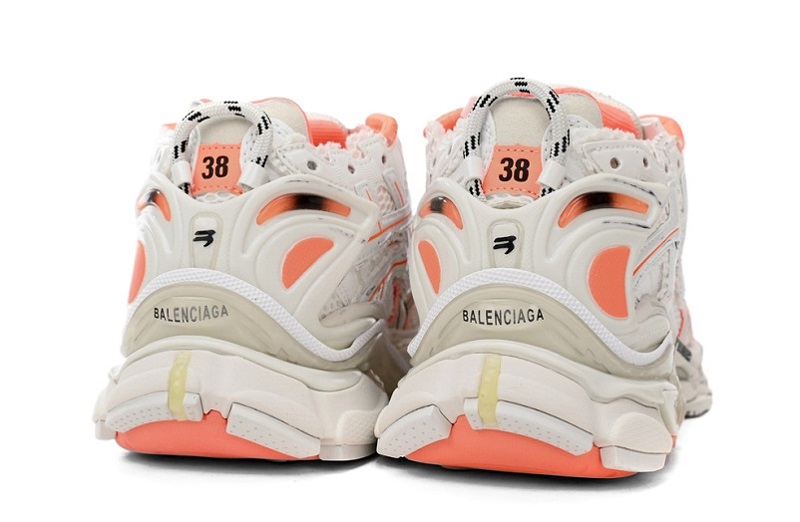 Balenciaga Runner &Quot;White Orange&Quot;