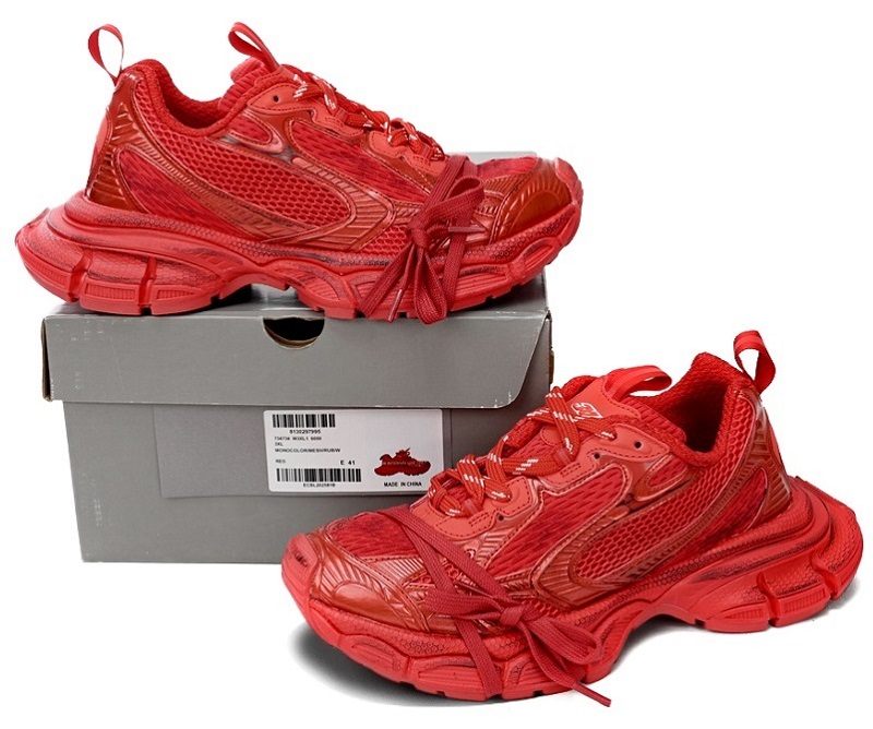 Balenciaga 3Xl Sneakers &Quot;Red&Quot;