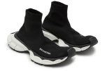 Balenciaga Knit Sock Sneakers "Black and White"