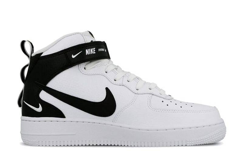 Air Force 1 Mid &Quot;Utility White/Black&Quot;