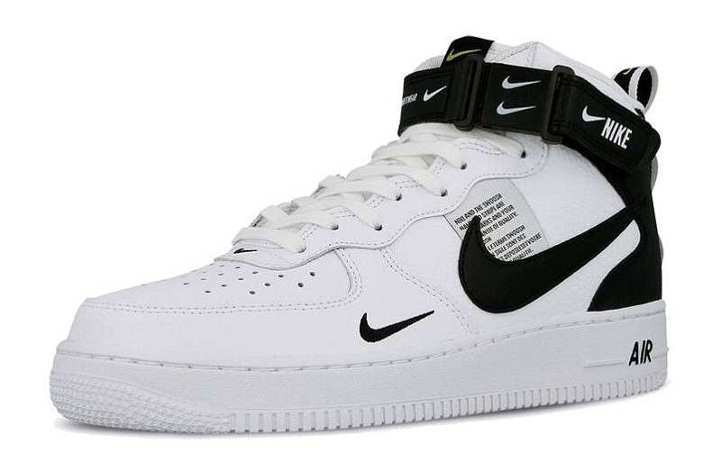 Air Force 1 Mid &Quot;Utility White/Black&Quot;