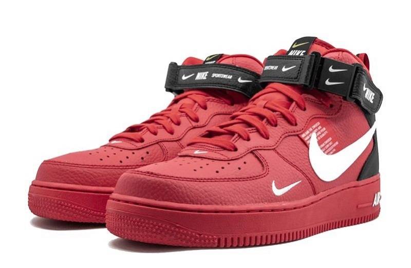 Air Force 1 Mid '07 Lv8 &Quot;Red&Quot;