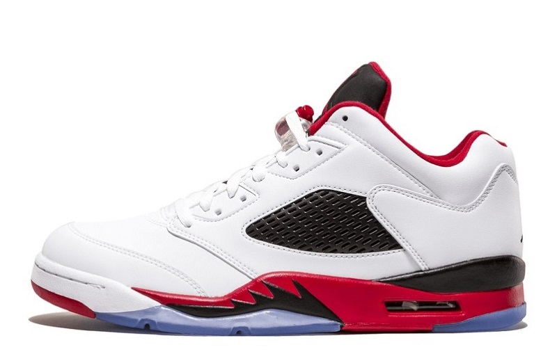 Air Jordan 5 Retro Low "Fire Red" 2016