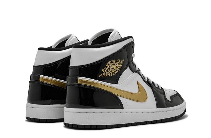 Jordan 1 &Quot;Black Gold&Quot; Mid