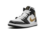 Jordan 1 "Black Gold" Mid