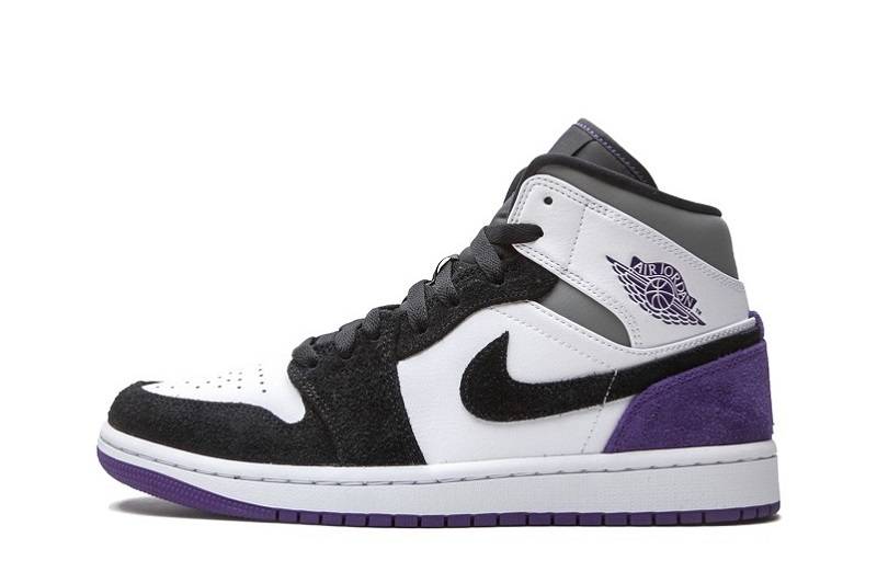 Air Jordan 1 Mid "Court Purple Suede"