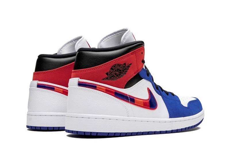 Air Jordan 1 &Quot;Multicolor Swoosh&Quot; Mid