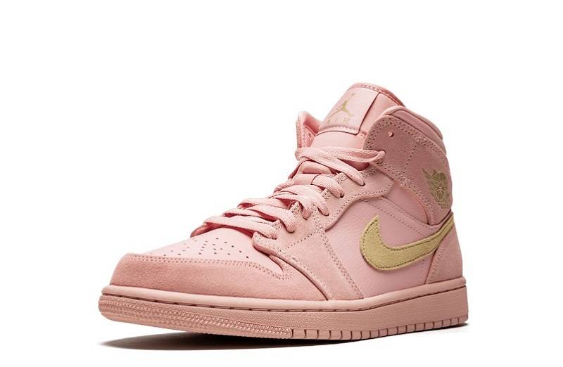 Jordan 1 &Quot;Coral Gold&Quot; Mid