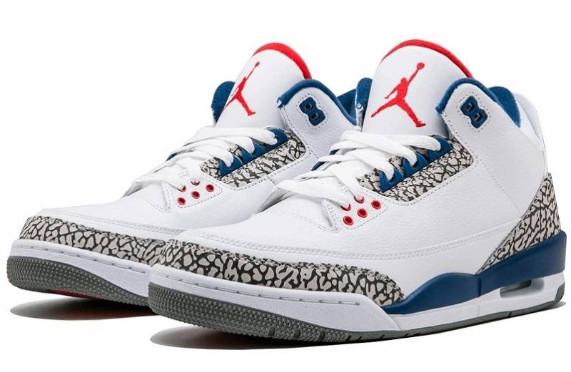 Air Jordan 3 Retro Og &Quot;True Blue&Quot; (2016)