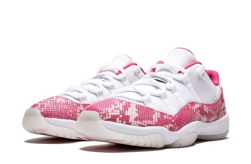 Air Jordan 11 Low Wmns “Pink Snakeskin”