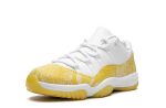 Air Jordan 11 Low "Yellow Snakeskin"