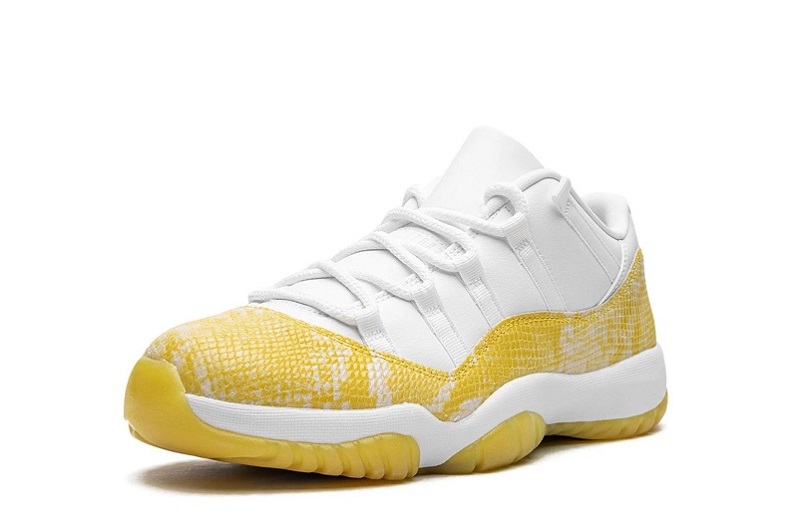 Air Jordan 11 Low &Quot;Yellow Snakeskin&Quot;